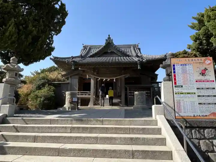森戸大明神(森戸神社)の本殿・本堂