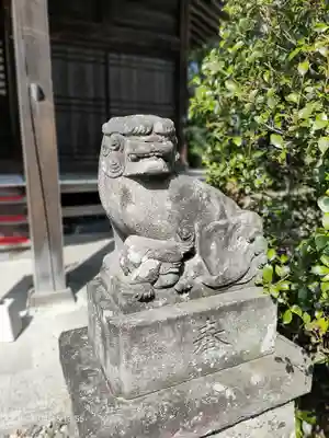 網戸神社の狛犬