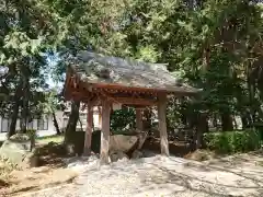 白鳥神社の手水