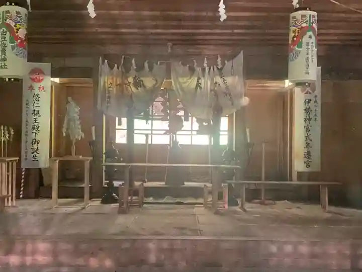 由豆佐賣神社の本殿・本堂