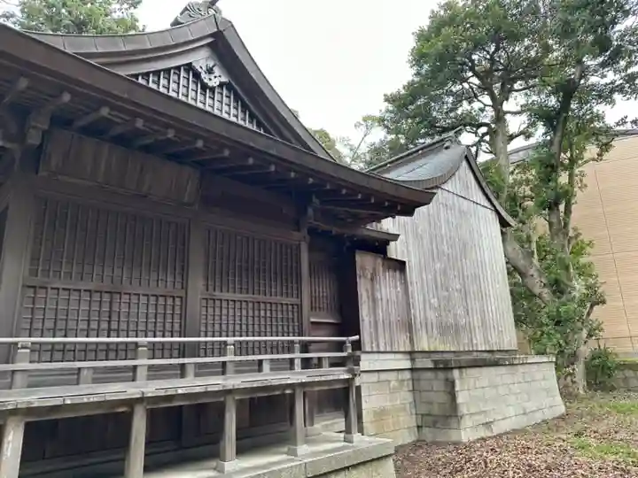 伊牟移神社の本殿・本堂