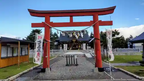 美瑛神社の鳥居