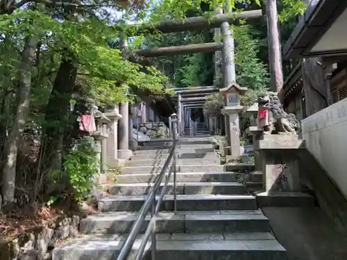 立里荒神社の鳥居