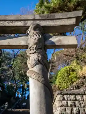 品川神社の鳥居