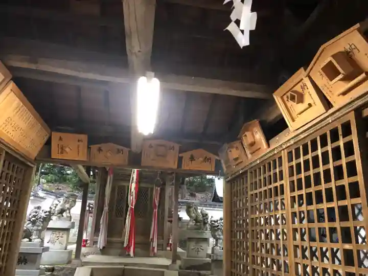 咋岡神社の山門・神門