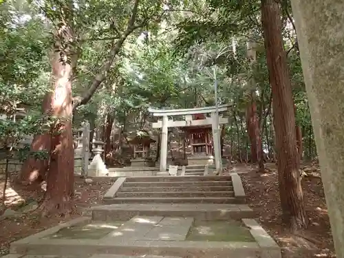 和爾下神社の鳥居