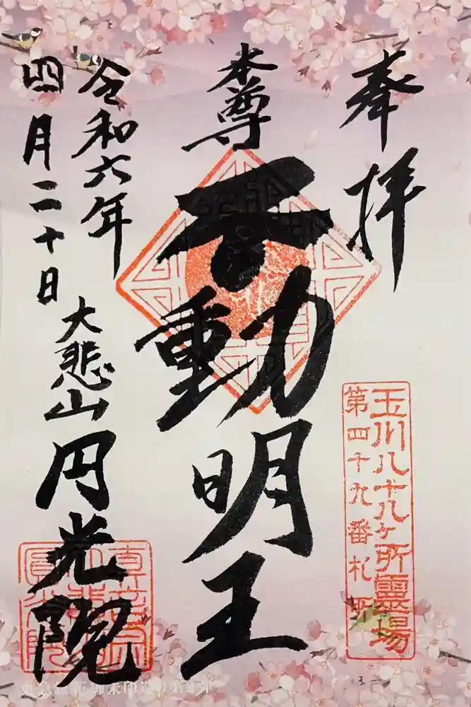 円光院の御朱印