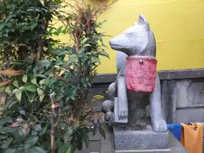 櫻株稲荷神社(水戸屋稲荷)の狛犬