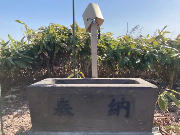 山口神社の手水舎