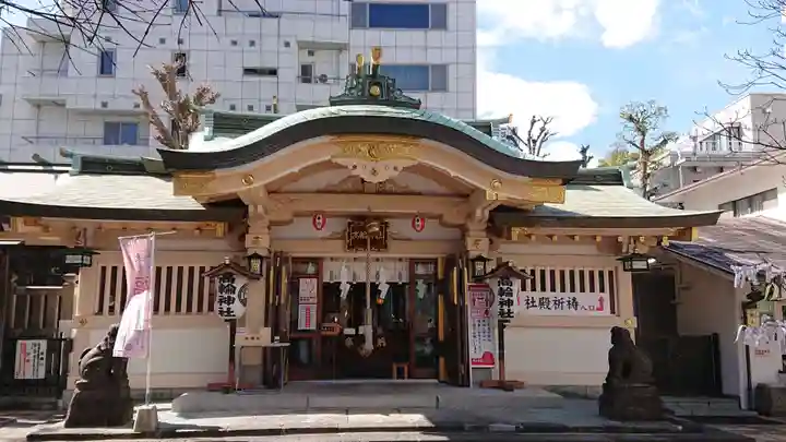 高輪神社の本殿・本堂
