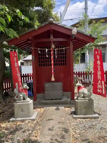宇都宮稲荷神社（宇都宮辻幕府旧跡）の本殿・本堂