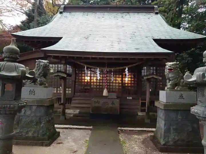 弓田香取神社の本殿・本堂