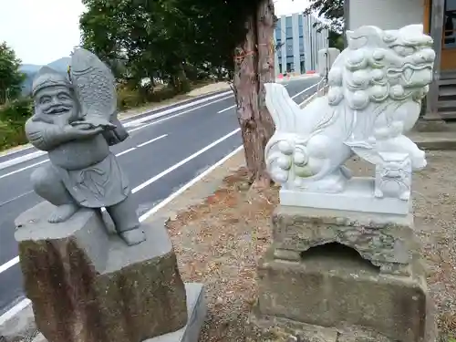 恵比須神社の狛犬