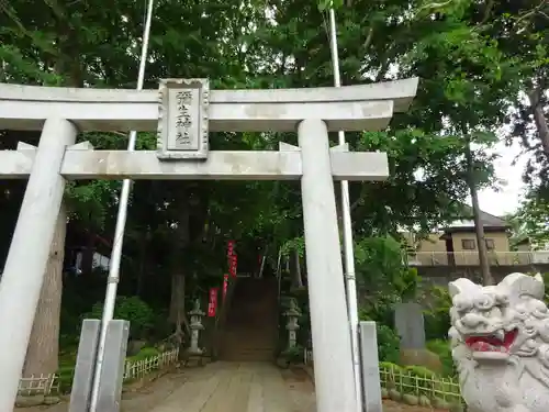 弥生神社の鳥居