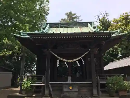 篠原八幡神社の本殿・本堂