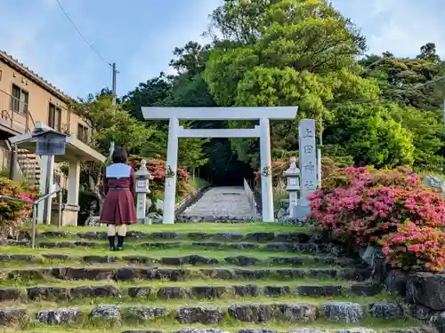 上田神社の鳥居