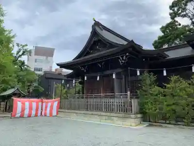 溝口神社の本殿・本堂