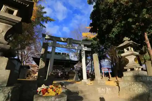 熊野福藏神社の鳥居