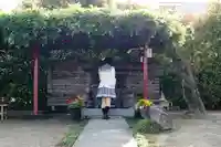 上里菅原神社の手水舎