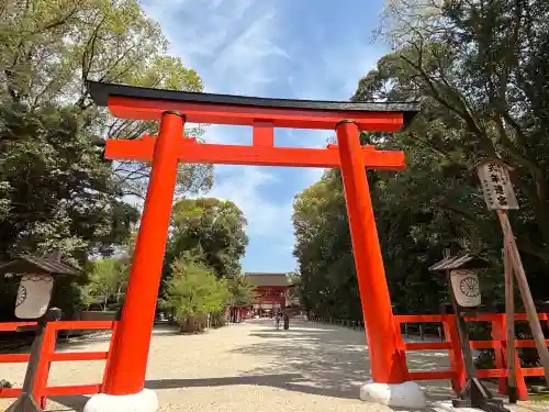 賀茂御祖神社（下鴨神社）の鳥居