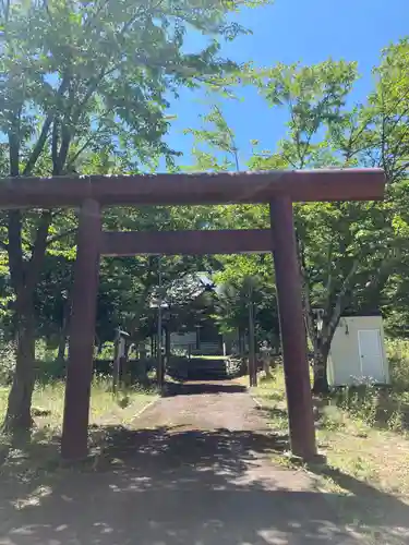 輪厚神社の鳥居