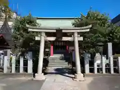 中原八幡神社の鳥居