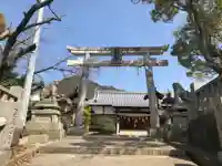 高屋神社の鳥居