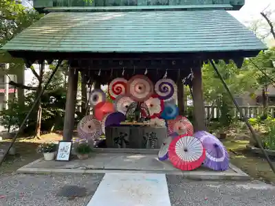 若宮神明社の手水舎