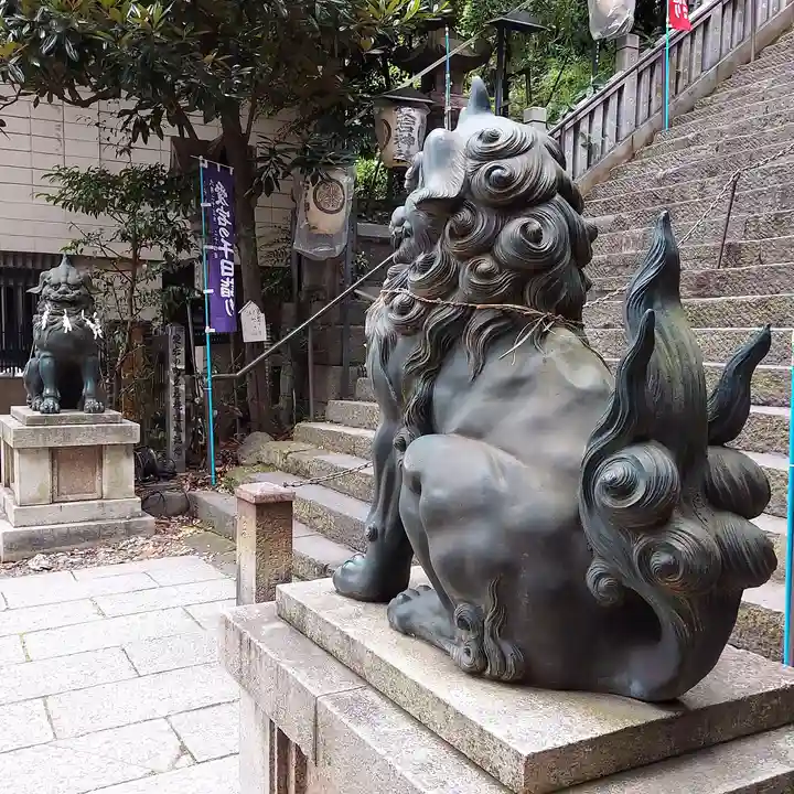 愛宕神社の狛犬