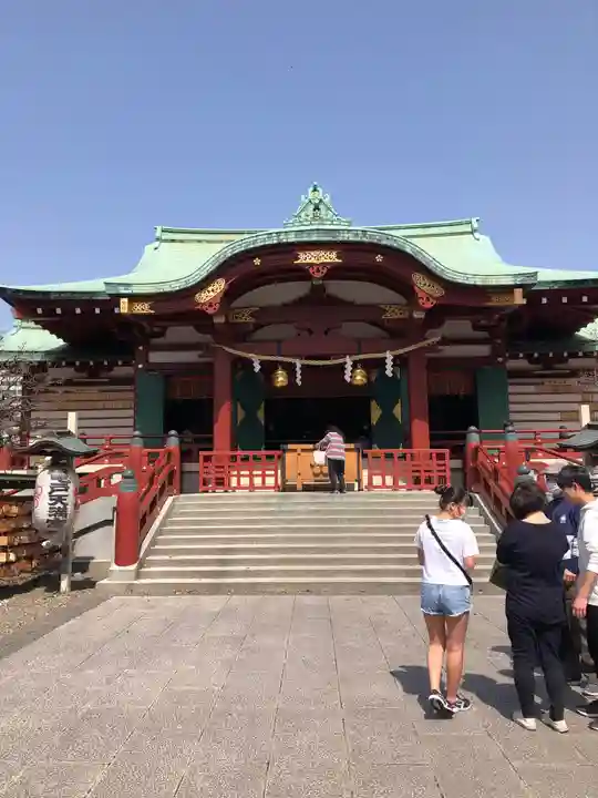 亀戸天神社の本殿・本堂