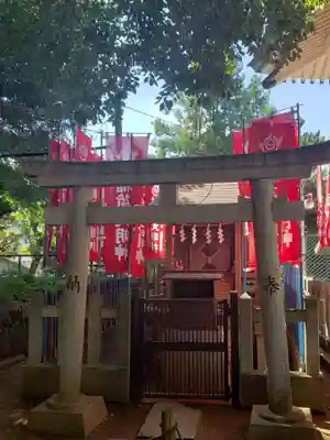 諏訪神社の鳥居