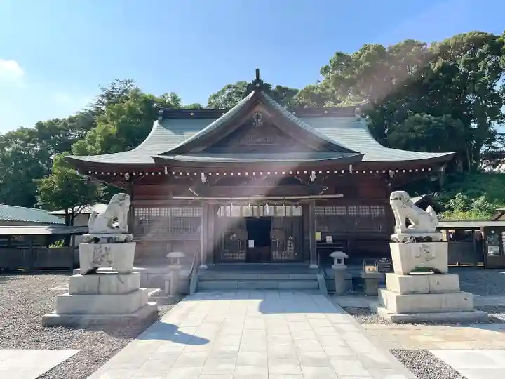 岡田神社の本殿・本堂