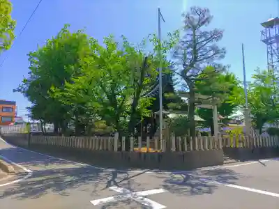 神明社（西枇杷島宮前）の自然
