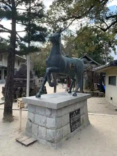 藤森神社の狛犬