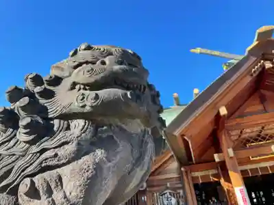 石濱神社の狛犬