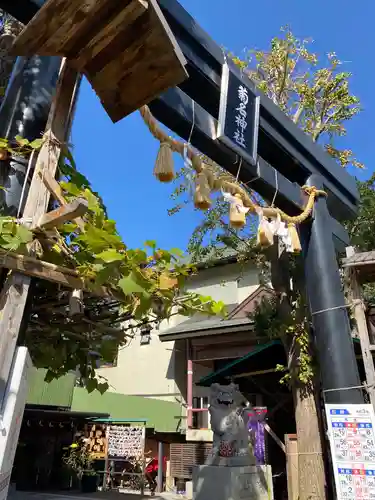 菊名神社の鳥居