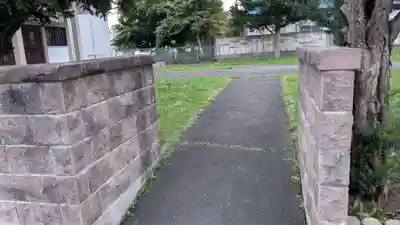 頓宮帯廣神社の庭園