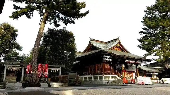 中野沼袋氷川神社の本殿・本堂