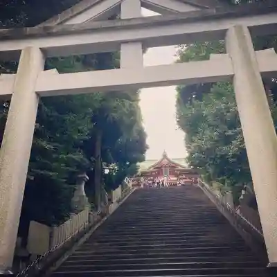 日枝神社の鳥居