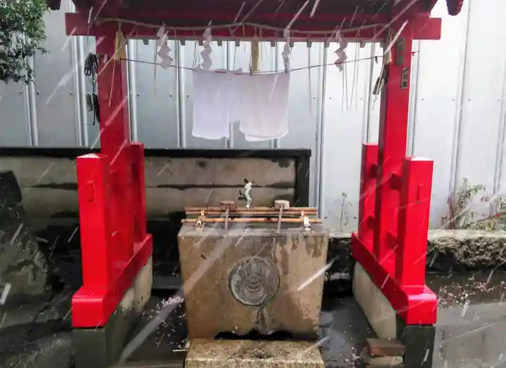 笠森稲荷神社の手水舎