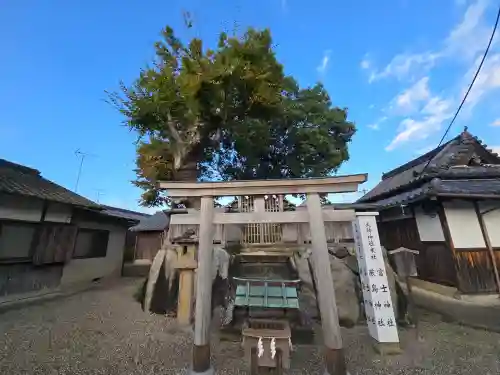 富士神社・厳島神社（大神神社末社）(奈良県)