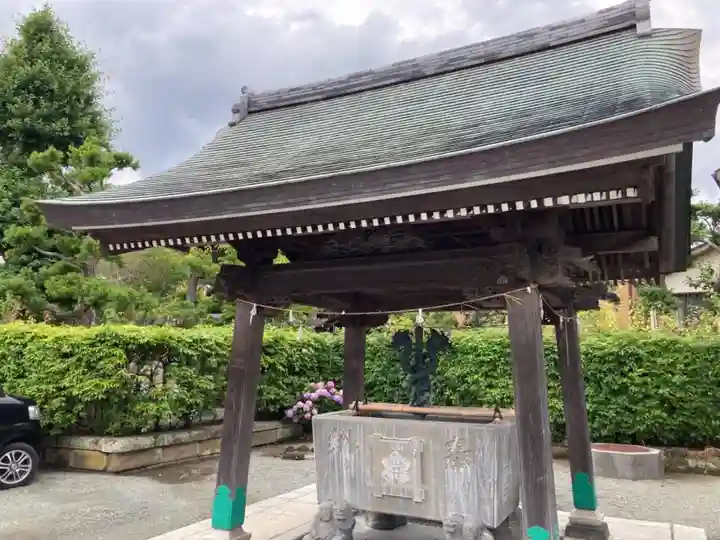 本覚寺の手水舎