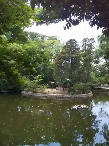 武蔵一宮氷川神社の庭園