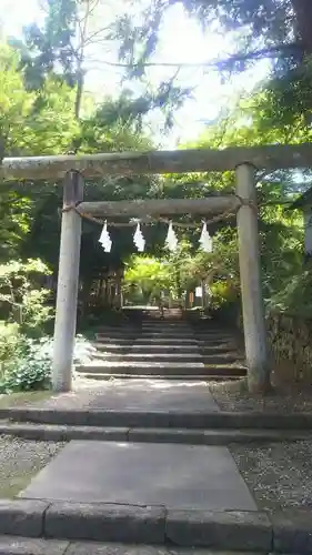 唐澤山神社の鳥居