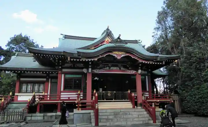 武蔵野八幡宮の本殿・本堂