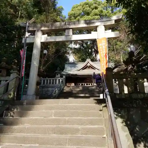 五所神社の鳥居