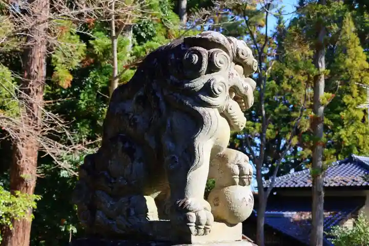 隠津島神社の狛犬