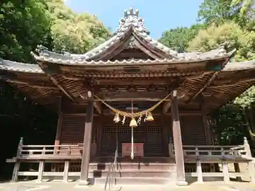 青木社の本殿・本堂