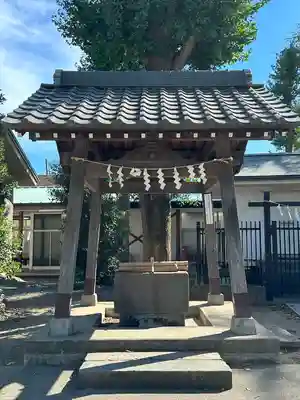 小野神社の手水舎