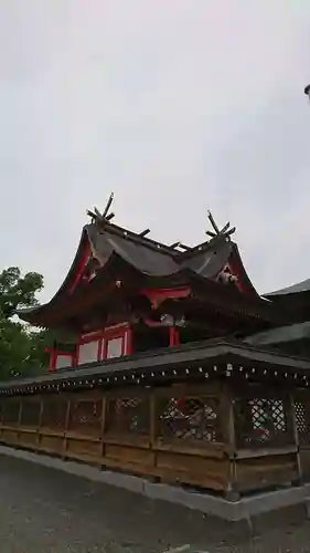 八代神社の本殿